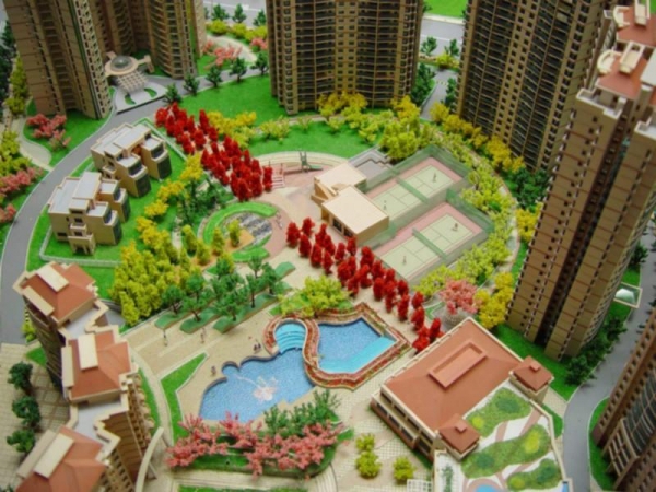 安定安定沙盘模型