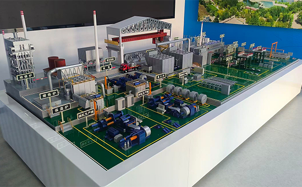 酒钢集团东铝厂-铝材生产线安定机械模型